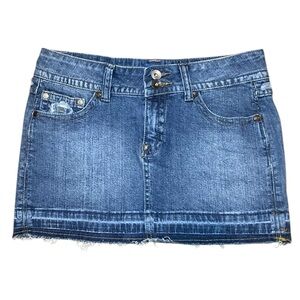 Denim Mini Skirt
